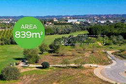 Plot of land for construction of a villa with pool on Golf Course near Silves