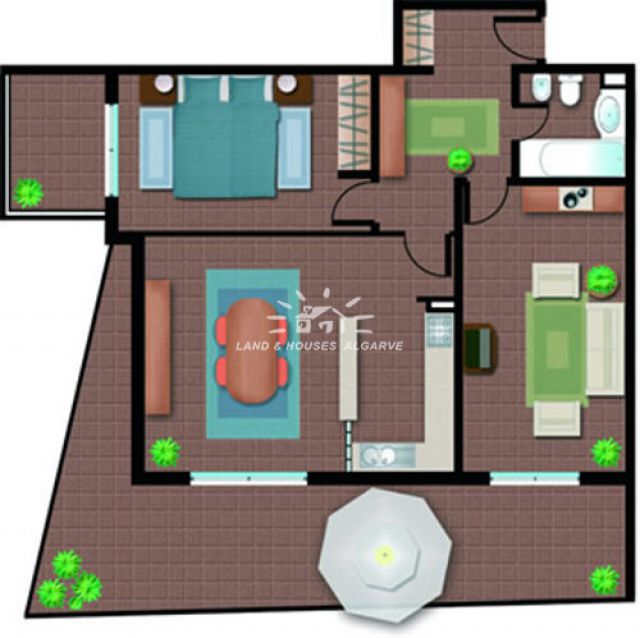 Grundrissplan