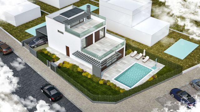 Neue, moderne Villa mit Pool nahe Tavira