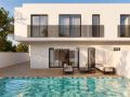 Moradia geminada V3 recém-construída com piscina em Vila Nova de Cacela