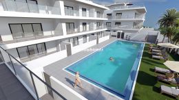 Newly built 3-bed apartments with communal pool...