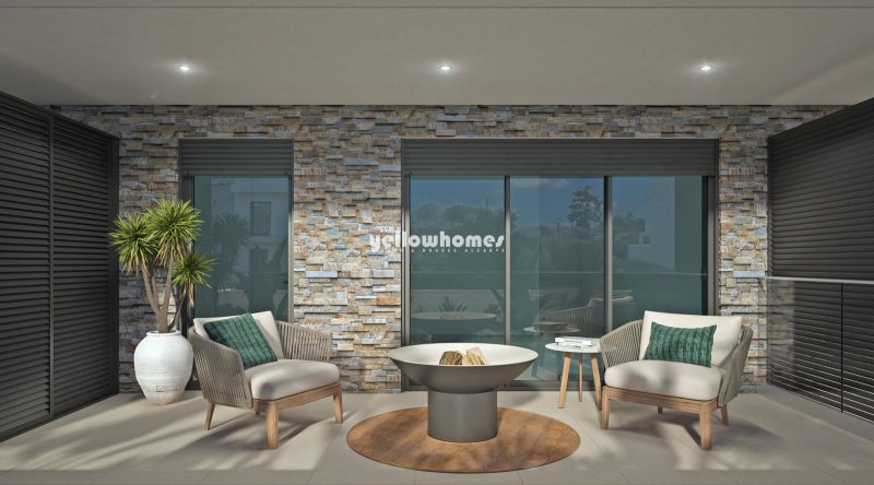 Newly built penthouses with private terrace and sea views in Tavira