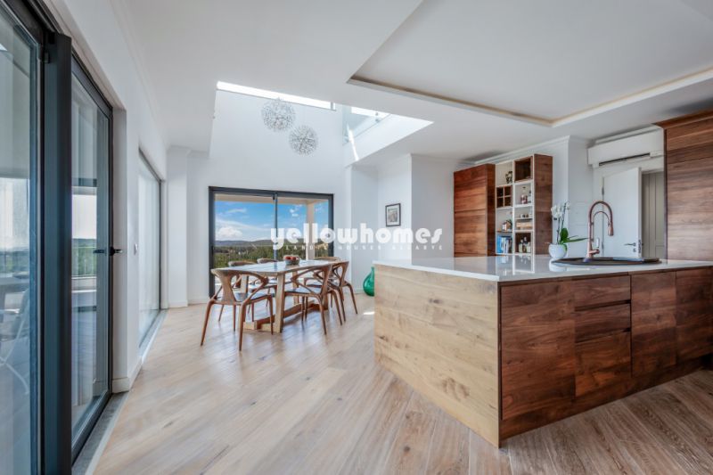 Exclusive Mandate: Hilltop Villa with Full Privacy and Stunning Sea Views nr Loule