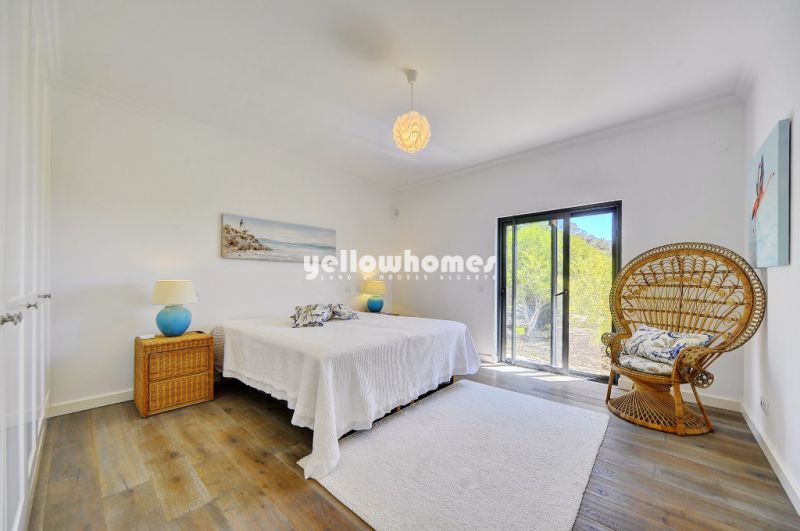 Exclusive Mandate: Hilltop Villa with Full Privacy and Stunning Sea Views nr Loule