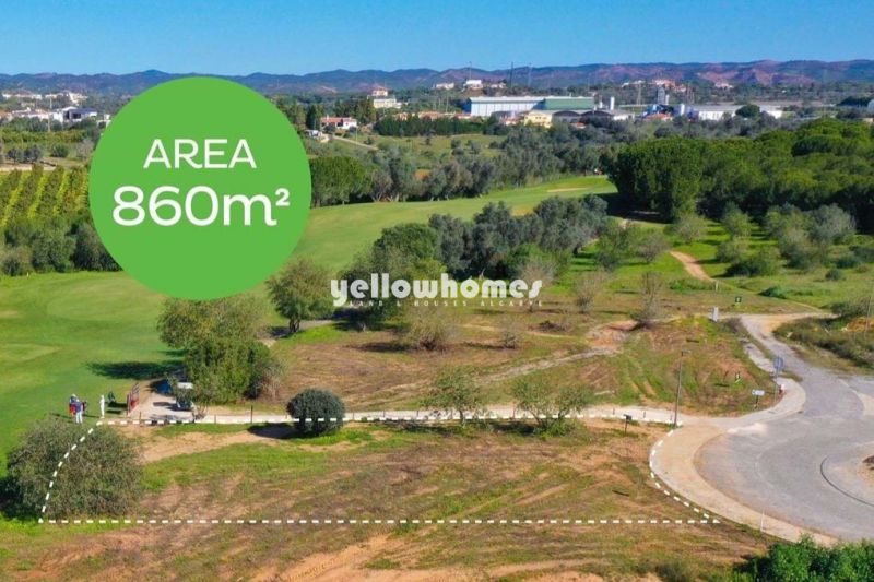 Golf- fronted plot to construct your dream villa at a Golf Resort near Silves