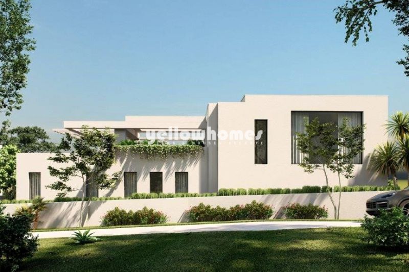 Contemporary villa with 4 bedrooms and ocean views near Boliqueime