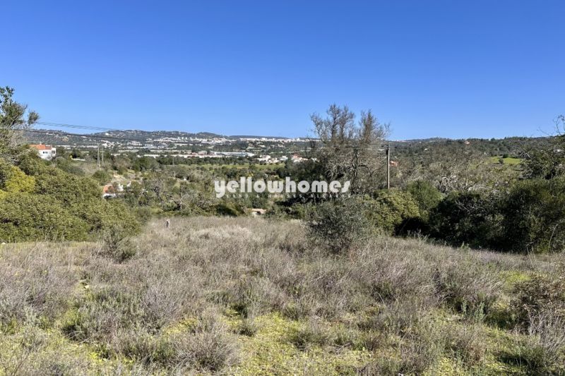 Building plot for up to 3 modern homes or one large villa south of Loule